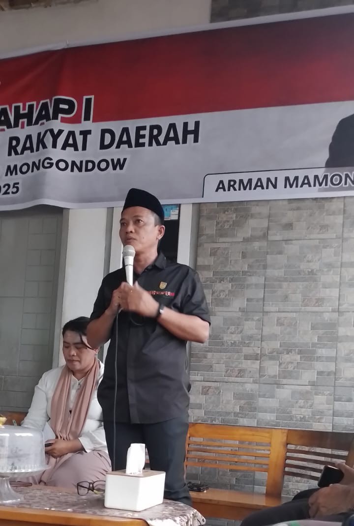 Serap Aspirasi Masyarakat, Aleg PKB Bolmong Arman Mamonto Gelar Reses di Nonapan