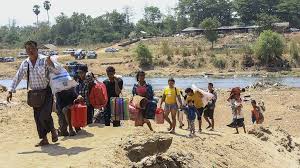 Perang Myanmar Memanas Lagi.... Ribuan Mengungsi ke Thailand