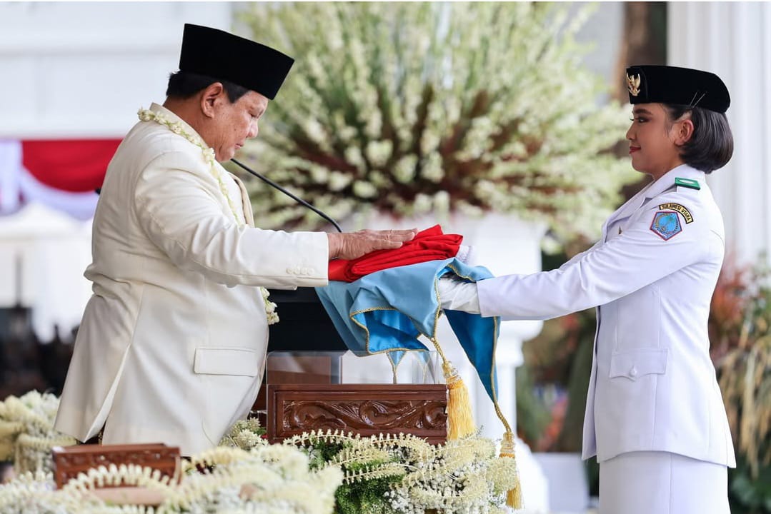 Dari Kaki Gunung Lokon ke Istana Merdeka, Inilah Bianca Lantang Pembawa Baki Paskibraka 2025