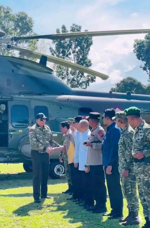 Wali Kota Weny Gaib dan Forkopimda Sambut Kunker Menhan RI di Kotamobagu